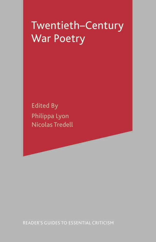 Readers' Guides to Essential Criticism - Twentieth-Century W ... - cover