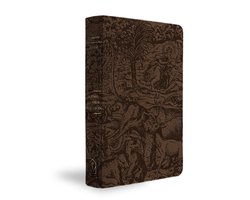 Kjv Majestic Illuminated Bible (brown Leatherluxe)
