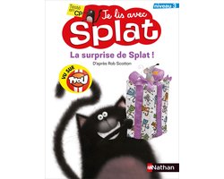 Je lis avec splat - Je lis avec Splat : la surprise de Splat - Lecture CP Niveau 3