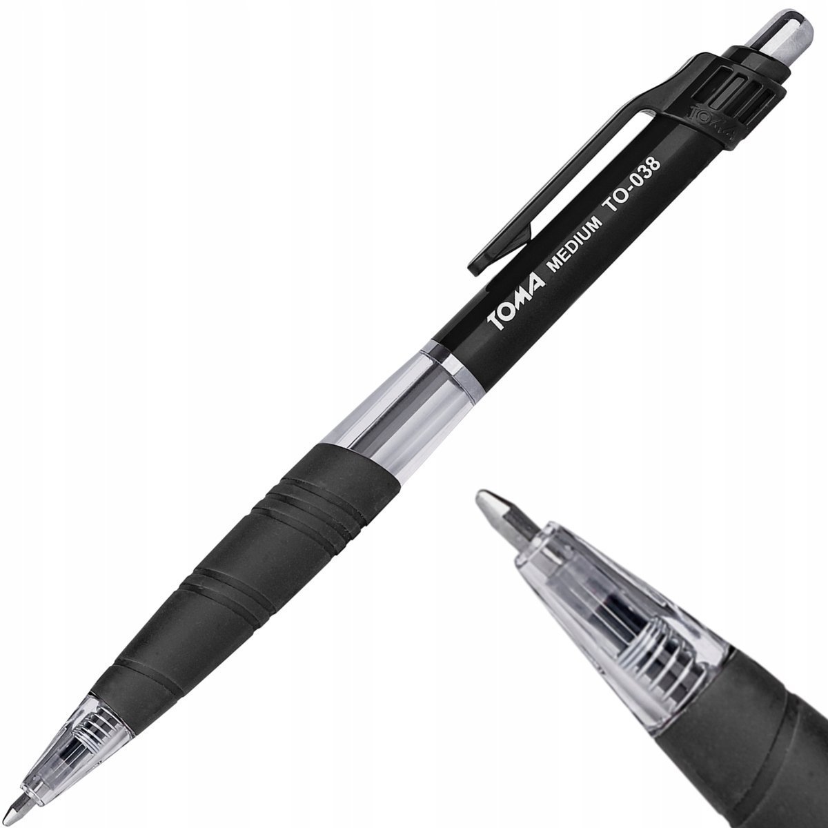 Toma Automatische Pen TO-038 1mm Zwart - Comfortabel Schrijven