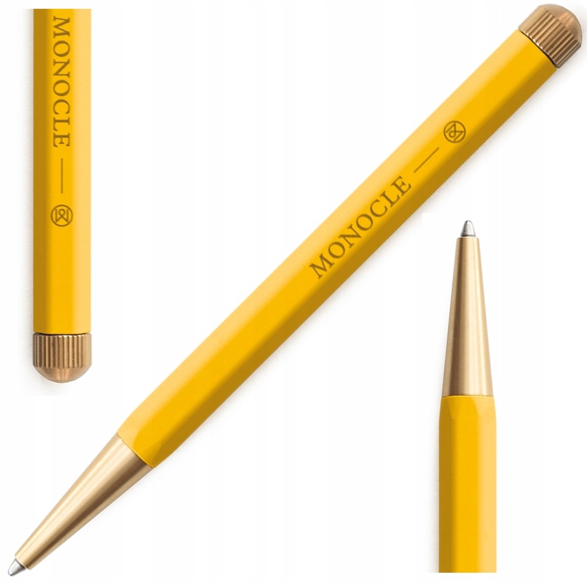 LEUCHTTURM1917 Drehgriffel Monocle Twist Pen - Goud/Zwart
