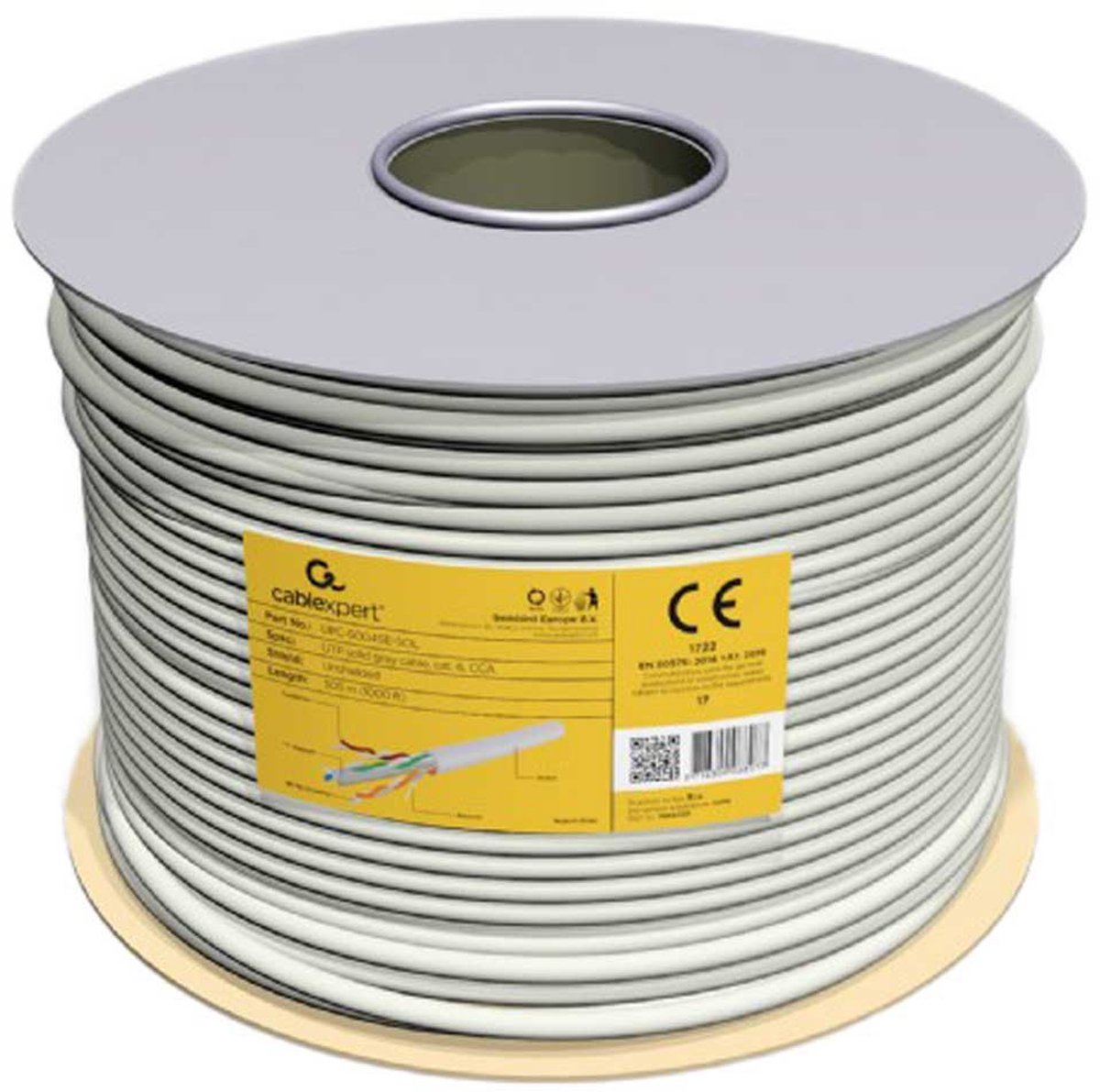UTP Cat6 kabel (premium CCA) stug 100 meter