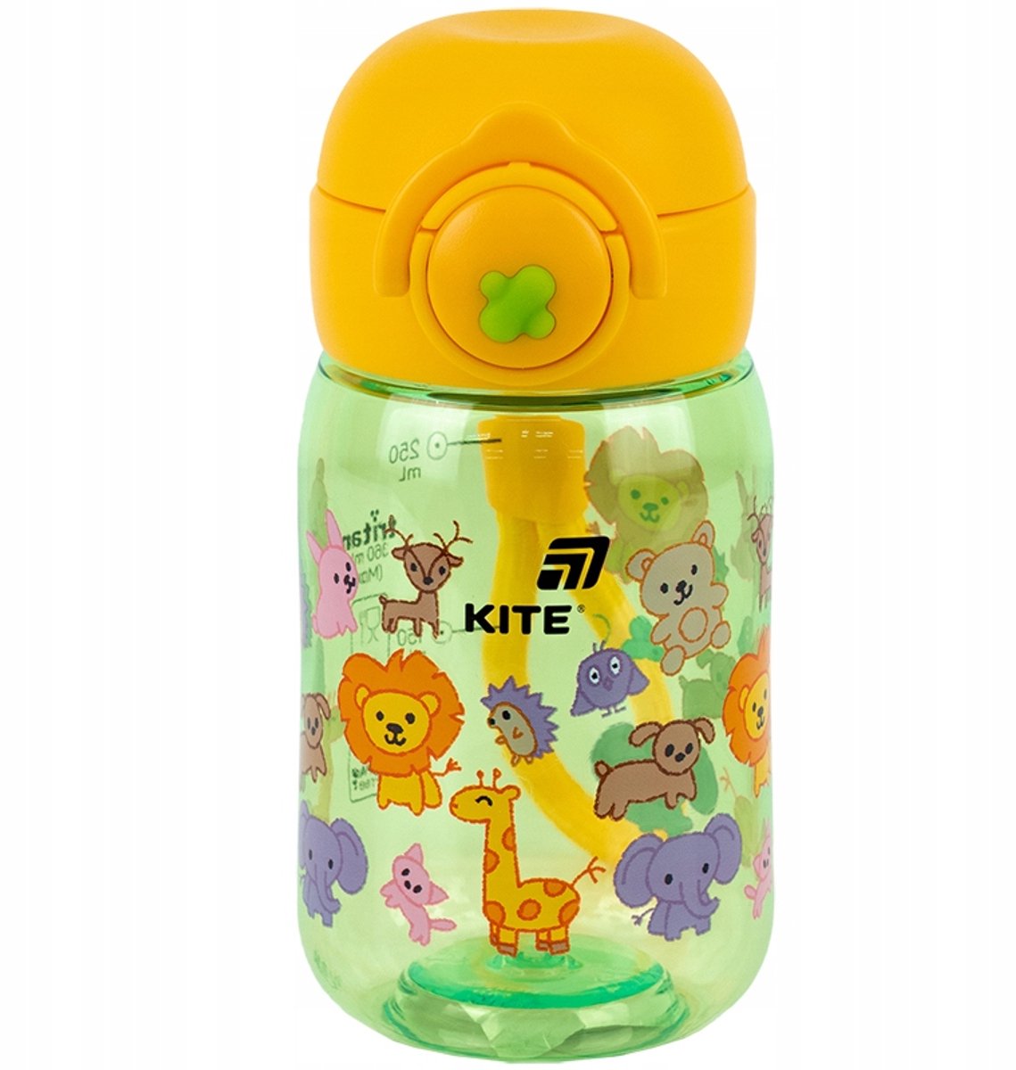 Kite Bidon Kinderen 360ml Geel Tritan - School & Sport