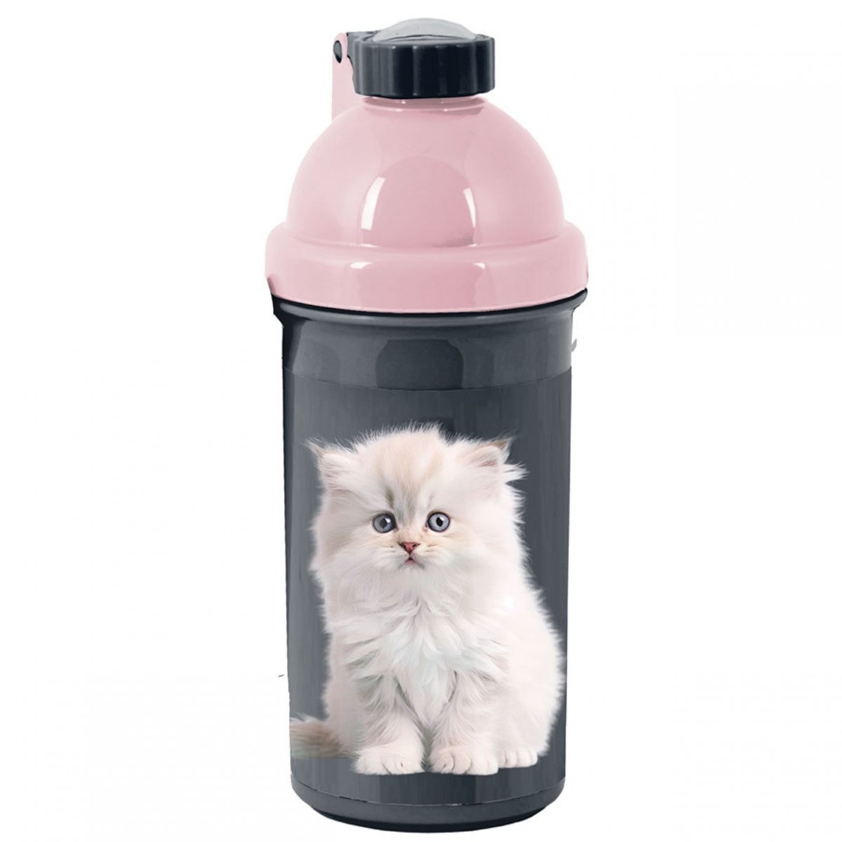 Leuke Katten Bidon voor Meisjes - 500 ml Schoolfles