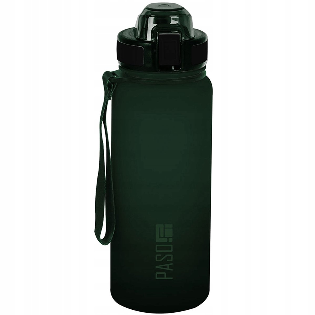 Bidon Waterfles 850ml BPA-vrij Groen Ombre met Lus