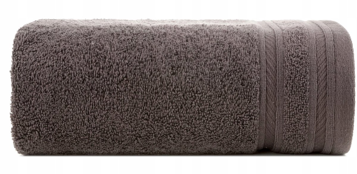 Kely Grafiet Handdoek 70x140cm - 100% Katoen, 500 GSM