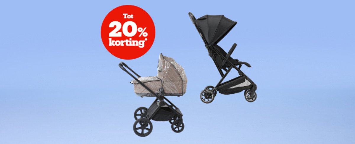Tot 20% korting*
