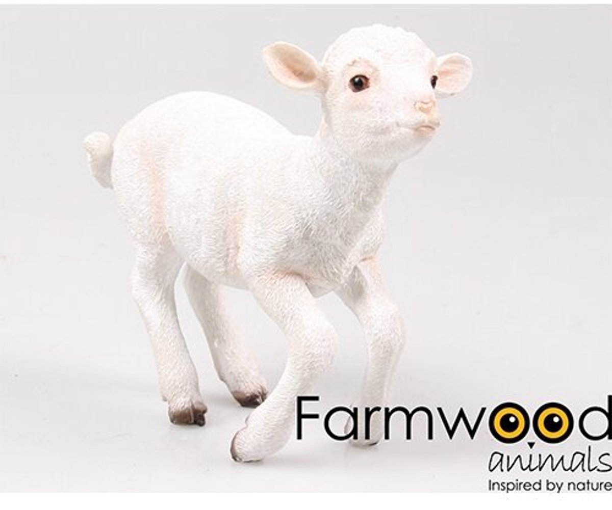 Farmwood animals - Lam spring staand 20x9,5x18 cm