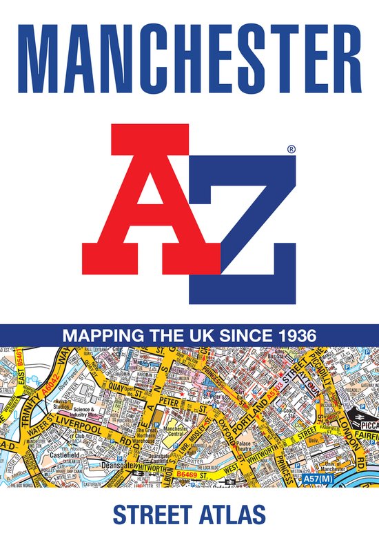 Manchester A-Z Street Atlas - cover