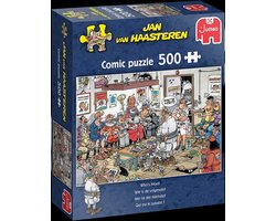 Jan van Haasteren - Wie is de volgende? - 500 stukjes puzzel - Legpuzzel