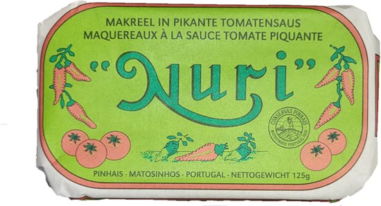 Makreel in pikante tomatensaus (Nuri)