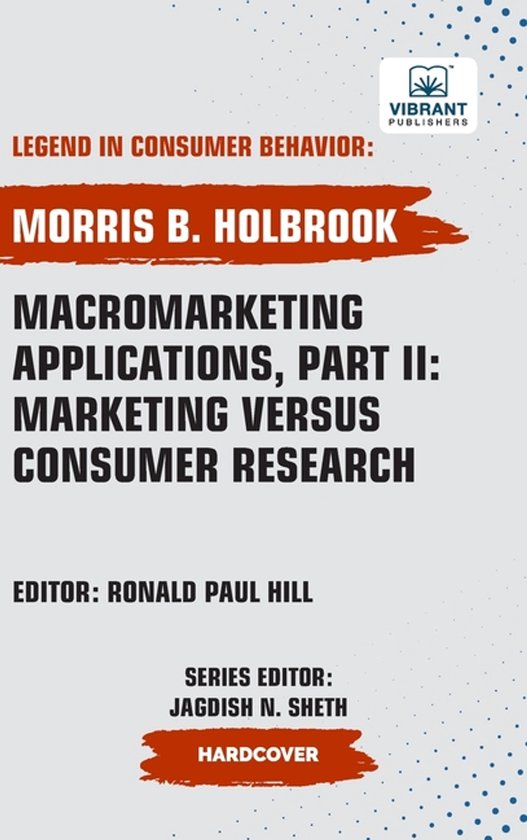 Macromarketing Applications, Part II - cover