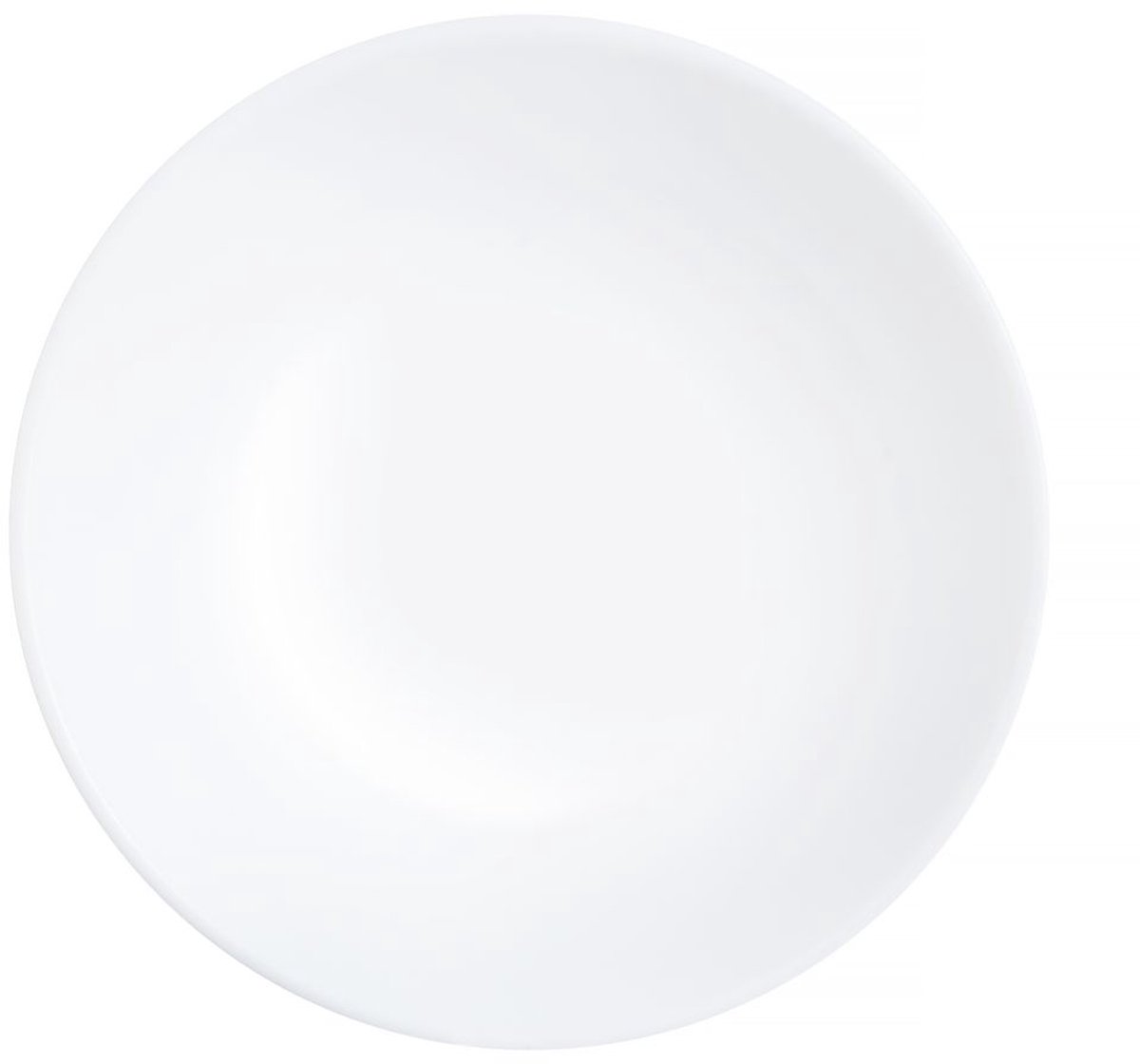 Luminarc Diwali Platte Borden Wit 25 cm - Set van 6