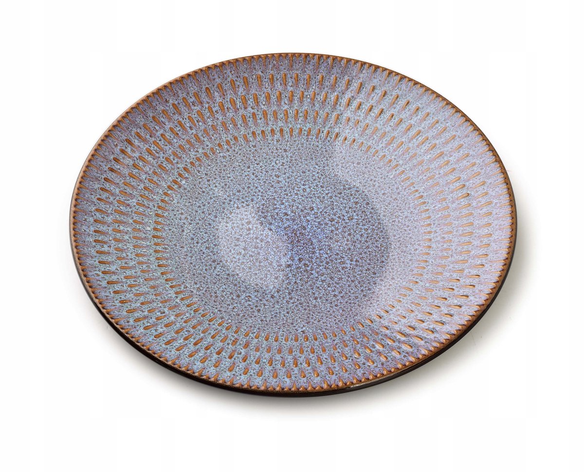 ERICA GRIJS Dessertbord 21,5 cm - Elegant Rustiek Keramiek
