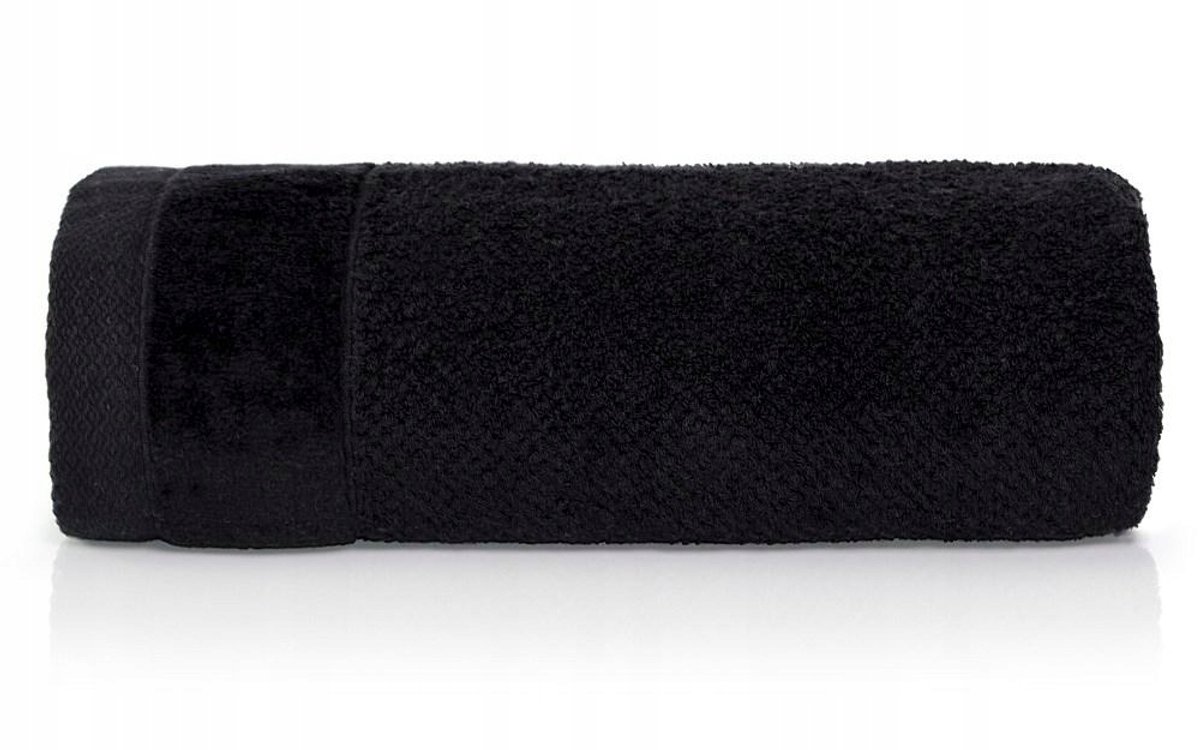Vito Handdoek 30x50 cm Zwart Katoen Badstof 550 g/m²