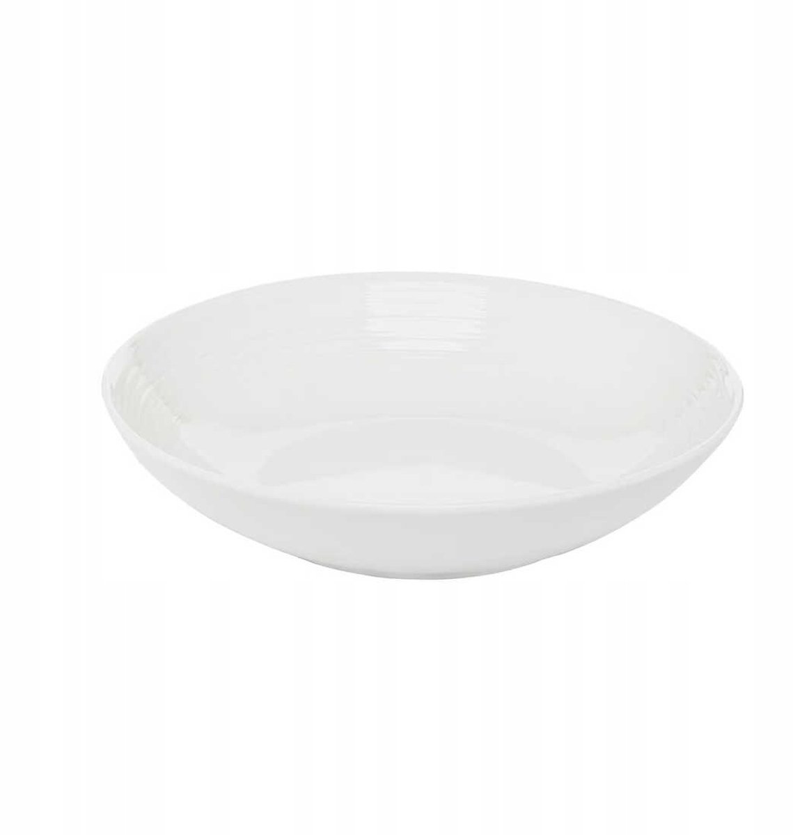 Ambition Linea Diepe Soepkom 22 cm Wit Porselein