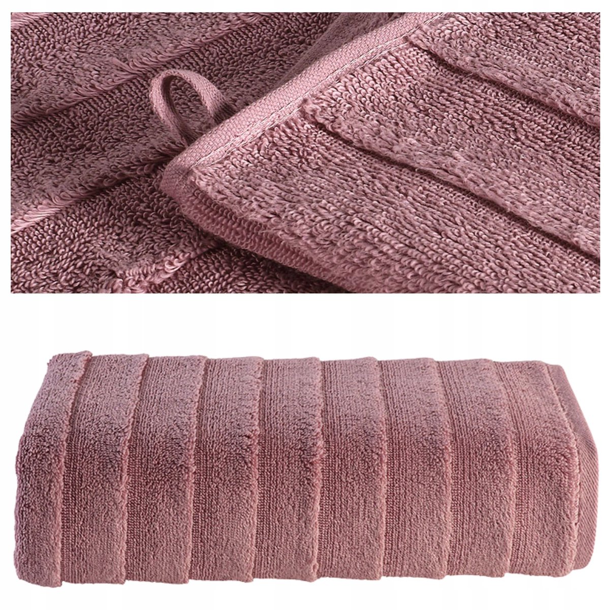 Luxe Katoenen Badhanddoek VENNA 70x140 cm - Zacht & Absorberend Lavendel