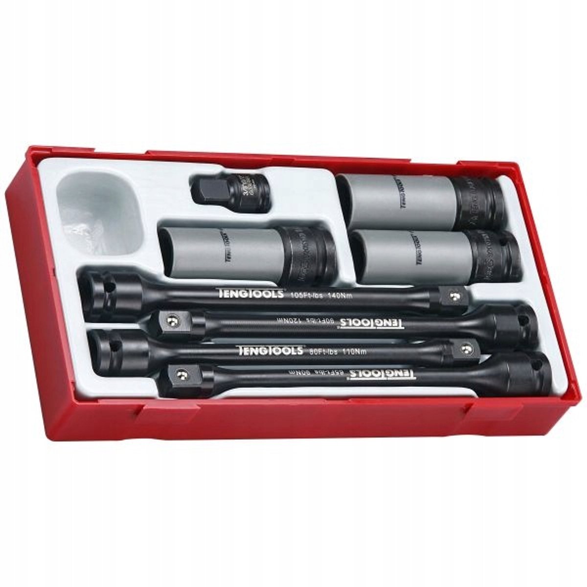 Teng Tools Momentsleutel Set voor Wielbouten (8 Delig)