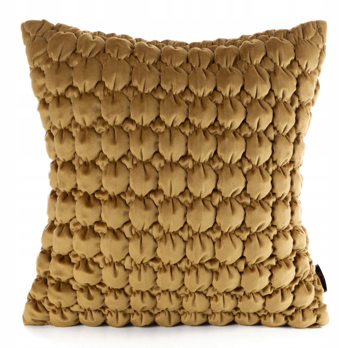 Decoratieve Kussenhoes FLUWEEL 45x45 cm Mosterd Geel Glamour