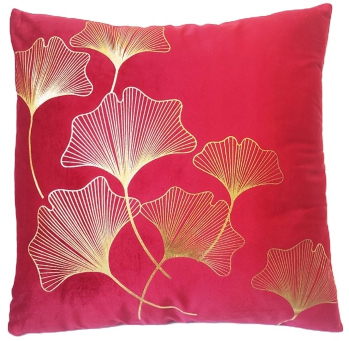 Decoratieve Kussenhoes 45x45 cm - Zacht Velours met Bloemendessin