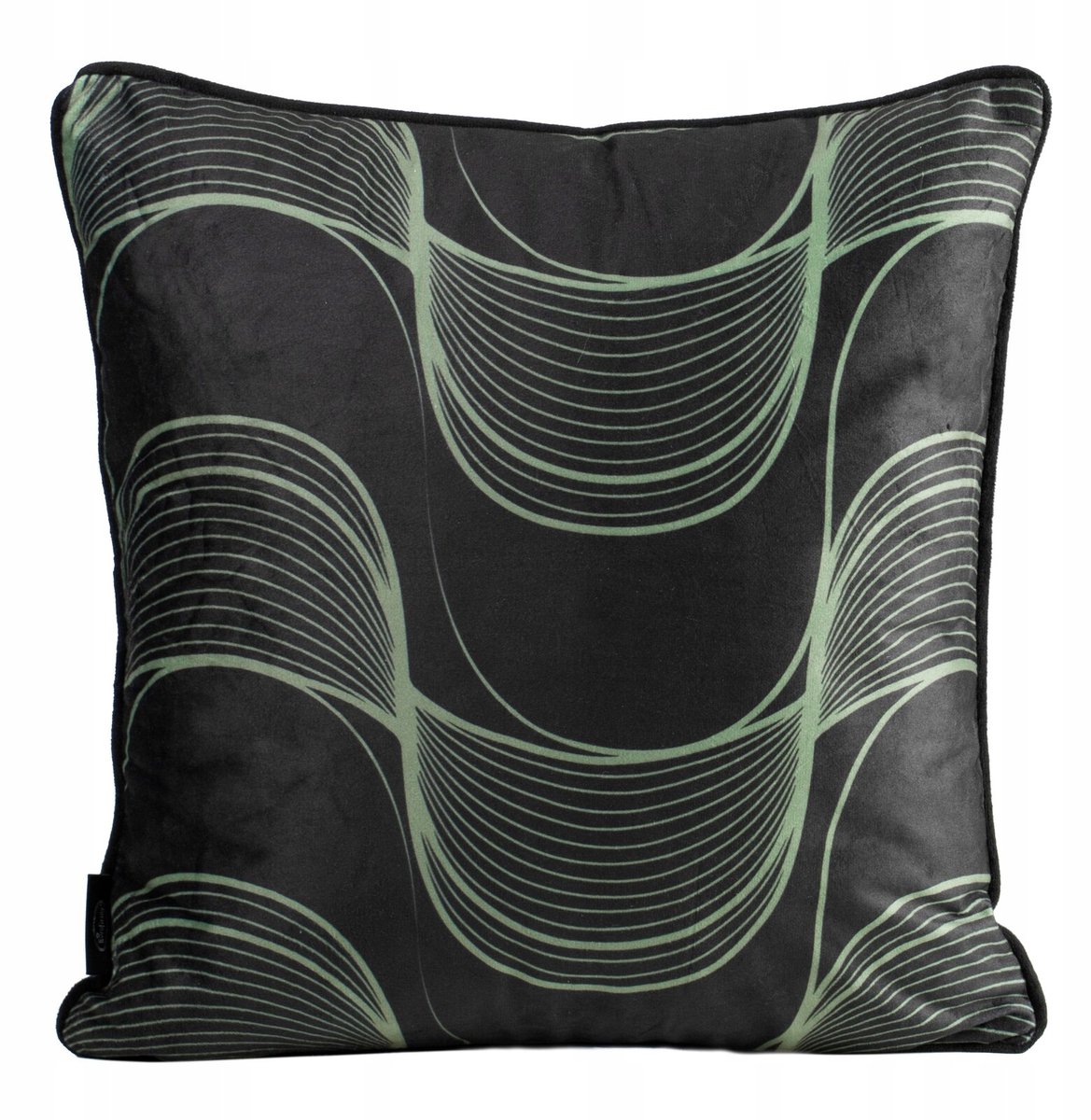 Decoratieve Kussenhoes 40x40 cm Zwart - Geometrisch Patroon