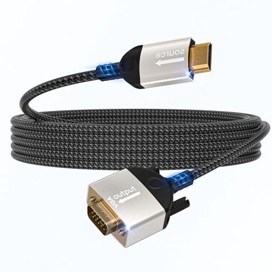 HDMI naar VGA-kabel: Naadloze verbinding tussen moderne en oudere