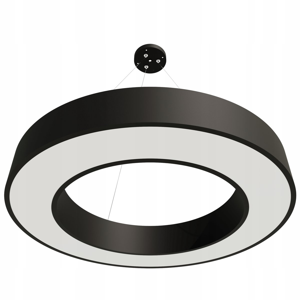 Moderne Ronde LED Plafondlamp 60W 80cm - Cantoor & Wonruminte