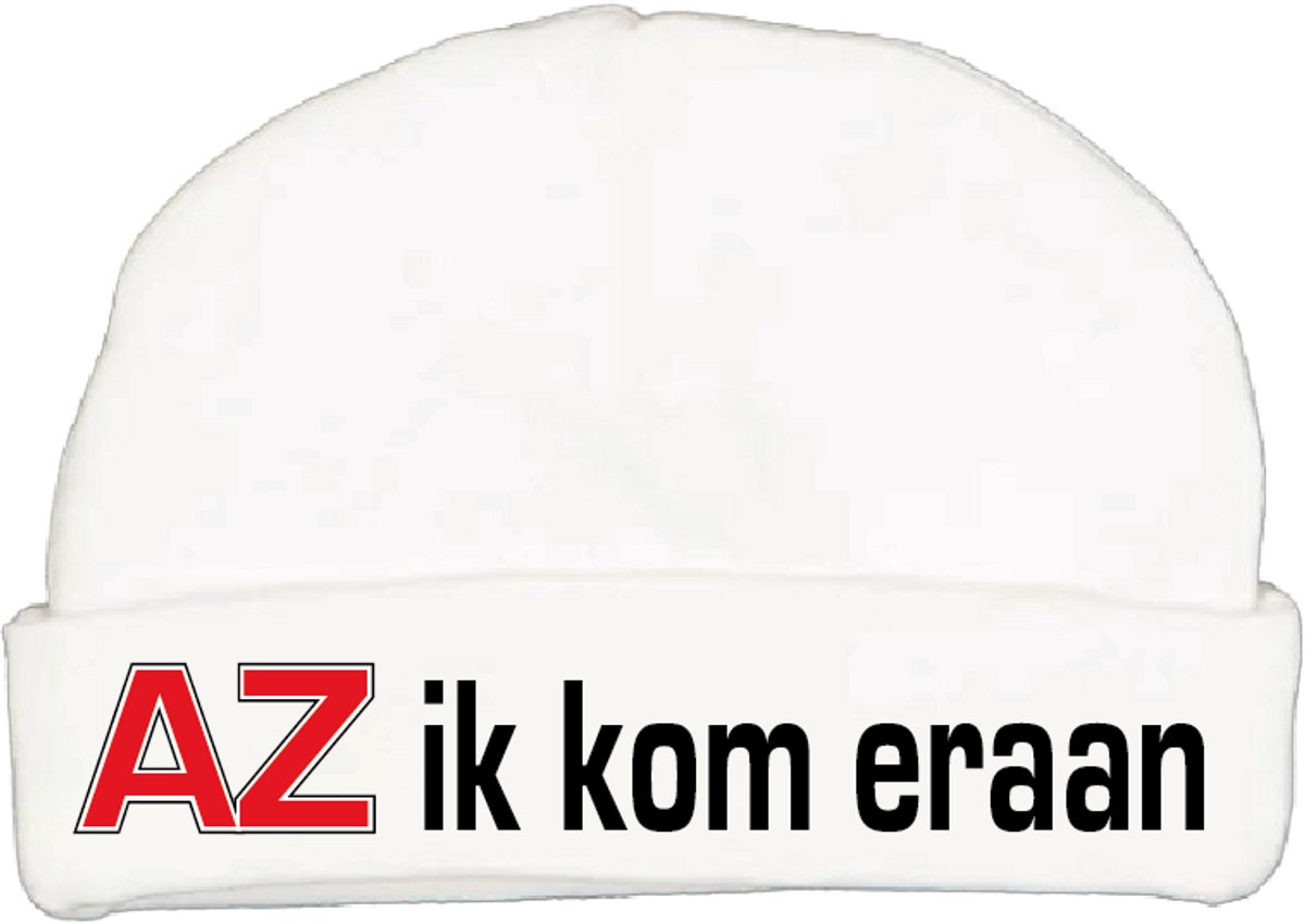 Babymutsje met de tekst: De Graafschap ik kom eraan !