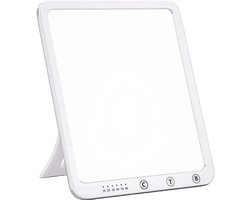 Daglichtlamp met Timer & Dimfunctie - 10.000 lux - Lichttherapielamp - SAD lamp - Lichttherapie - Zonlicht lamp - Hobby lamp