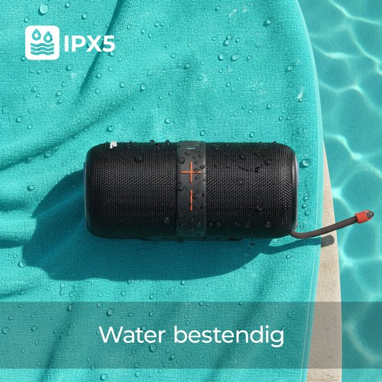 Sonume Base - Draadloze speaker - 60 Watt - IPX5 Waterbestendig - Zwart van Sonume — afbeelding 5