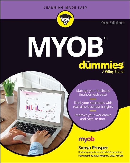 MYOB For Dummies - cover