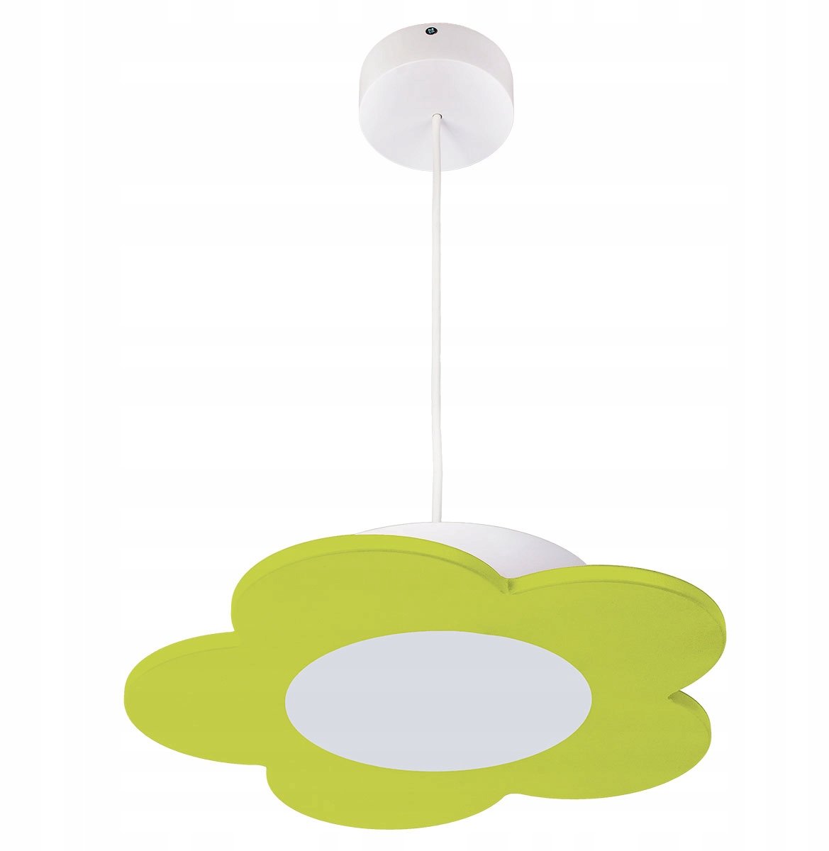 Fiore LED Plafondlamp Groen - Hout & Kunststof - 33cm