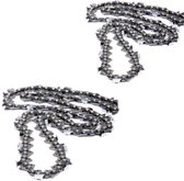 Lot De 3 Chaînes De Tronçonneuse Oregon 35cm - Faible Rebond, Compatibles Husqvarna, McCulloch, Bosch Et Plus