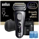 Rasoir Braun Series 9 PRO+, étui de voyage, centre SmartCare et cartouche de nettoyage. Technologie 5+1.