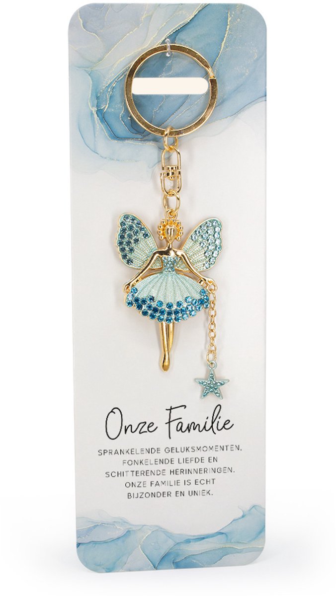 Engel Sleutelhanger "Familie"