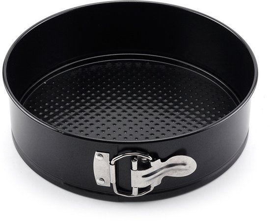 MGE - Ronde Bakvorm - Verwijderbaar - Dubbele Anti-Aanbaklaag - Set van 3 Vormen - Diameter 22, 24 en 26 cm