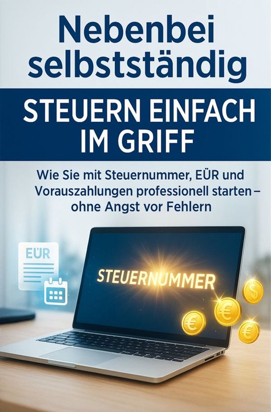 Nebenbei selbstständig Steuern einfach im Griff - cover