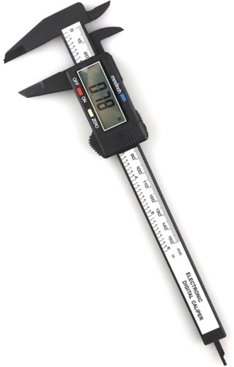 Digitale schuifmaat, elektronisch, digitaal, 0-150 mm, LCD, elektronisch, digitaal, schuifmaat, meetinstrument voor thuis en industrie