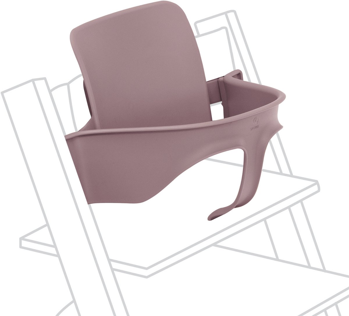 Stokke® Tripp Trapp® Baby Set V2 | Heather Mauve - afbeelding 1