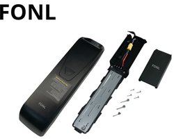 Ouxi Crossboss V8 fatbike accu - E-Father H9 elektrische fiets batterij 4 pins Accu + Accuhouder Ouxi V8 H9 Fatbike Combodeal - FONL