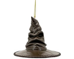 Kerstbal Sorteerhoed Harry Potter – Kunststof – 9 cm – Gedetailleerd Ornament