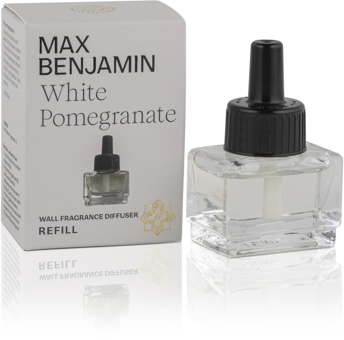 Max Benjamin - Elektrische Geurverspreider Navulling - White Pomegranate