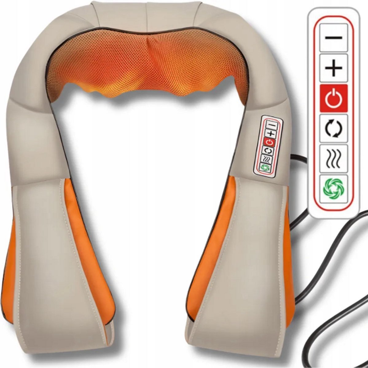 Shiatsu Massage kussen - Elektrisch (EAN: 8721403003284)