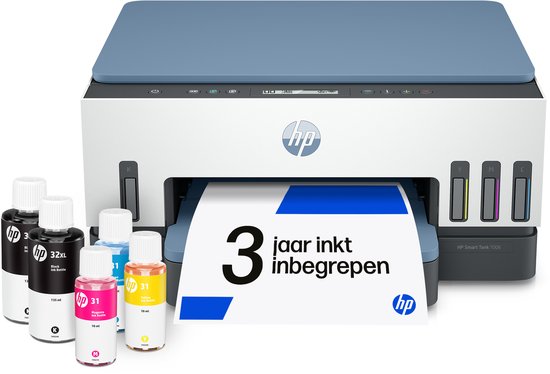 HP Smart Tank 7006 - All-in-One Printer - Inclusief tot 3 jaar inkt - Dark Surf Blue