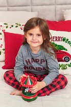 Pyjamas assortis pour Filles et Garçons Doctor Nap, Grijs foncé, référence PDU.7345, tailles 134/140