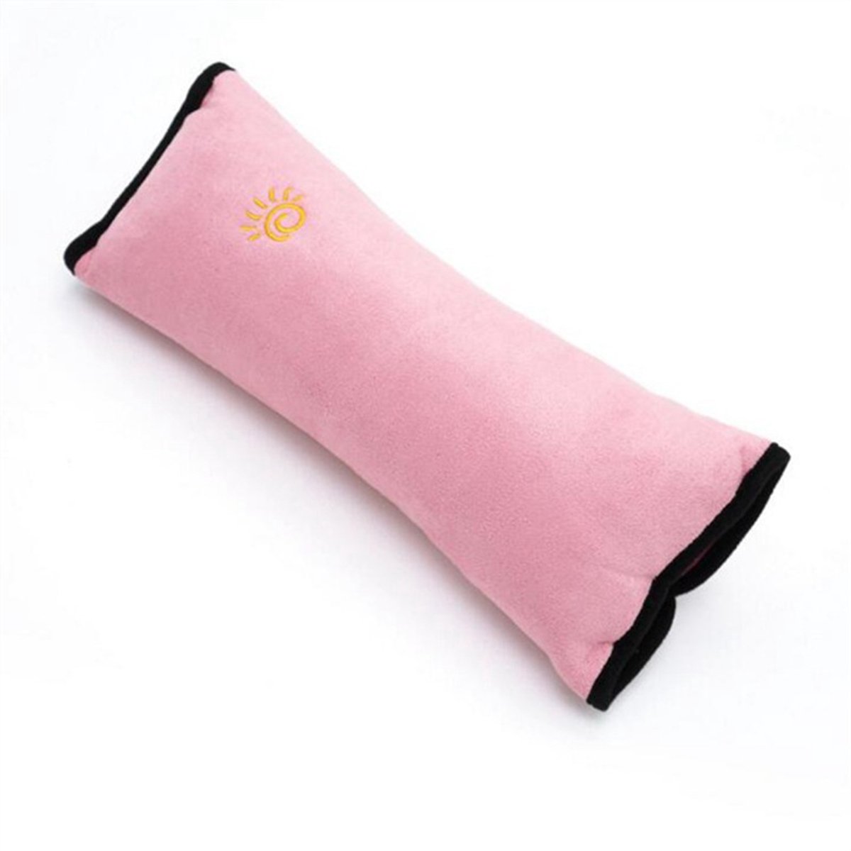 Image of 1-pack veiligheidsgordelbeschermer kind/babyveiligheid autogordelhoes schouderkussen schouderkussen nekondersteuning autogordelbescherming geschikt voor kinderen volwassenen ouderen babygordel veiligheidsgordelclip roze 1-pack