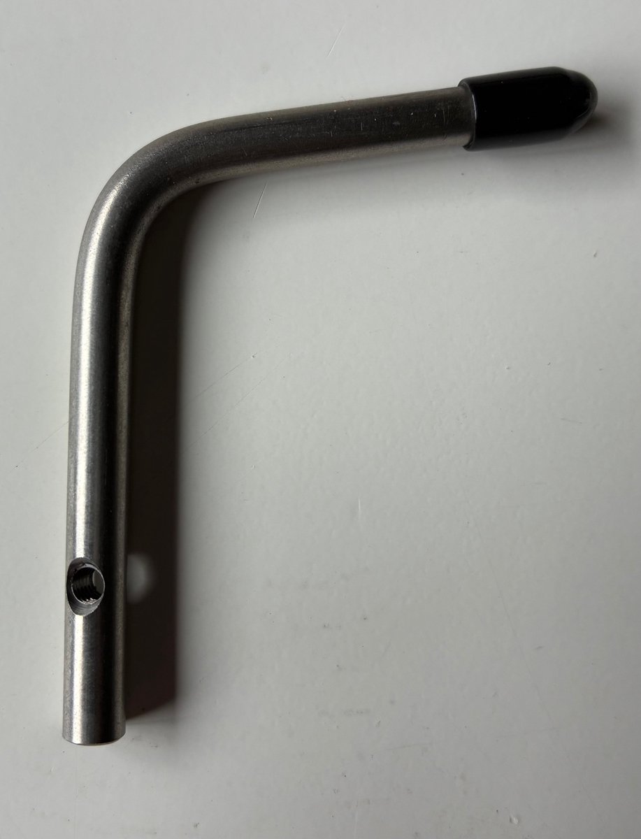 RM69 Onderdelen toilet Onderdeel: 507 RVS Hevel