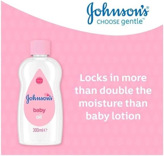 Johnson Baby - SET - Shampoo 300 ml / Olie 200 ml / Talkpoeder 200 Gram — afbeelding 4