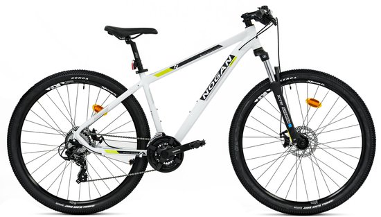 Nogan Gravel PRO+ - Mountainbike - 29 inch - Small - Wit