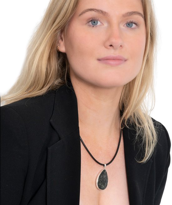 Collier en cuir 46cm